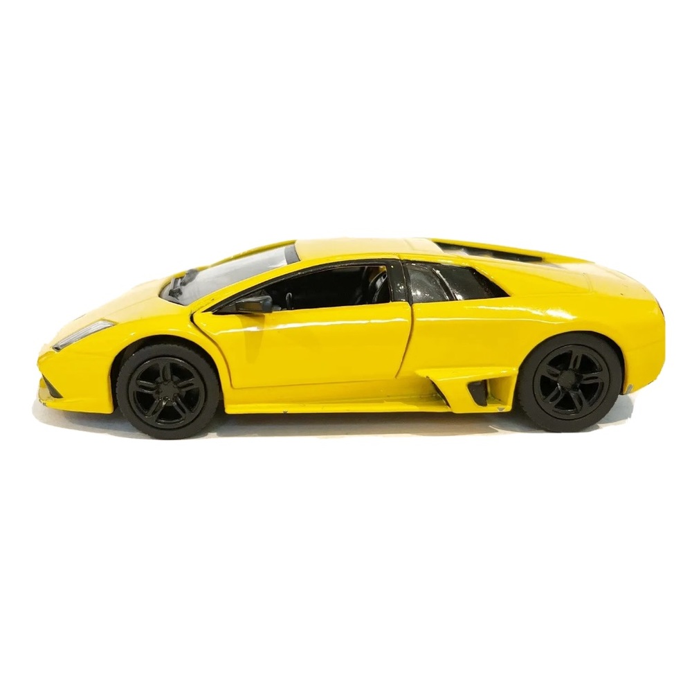 Kinsmart Yellow Lamborghini Murcielago LP640 Diecast Model Toy Sports Car 1:36